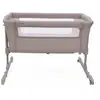 Image de Berceau cododo réglable next2me essential 6 niveaux gris dove re lux, 0-6 mois, inclinaison anti reflux, 2 fenêtres mesh, matelas 5 cm, roues avec freins AABTV41206
