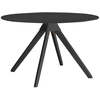 Image de MAGIS table CUCKOO The Wild Bunch (Structure noir, top noir - Hêtre massif et plateau en stratifié Fenix)