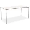 Image de MAGIS table rectangulaire pour l'extérieur STRIPED 159x79 cm (Blanc - HPL et acier peint)
