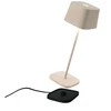 Image de Lampe De Table Led Ofelia Pro Sand, Rechargeable Et Dimmable