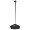 Image de ZAFFERANO set de 3 lampes de table pour l'extérieur PINA (Noir - Aluminium peint et polycarbonate)