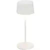 Image de Zafferano Olivia Pro Micro Lampe De Table Led Blanche Rechargeable Et Dimmable