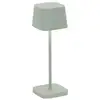 Image de Zafferano Ofelia Pro Micro Led Lampe De Table Salvia Rechargeable Et Dimmable