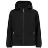 Image de Veste imperméable à capuche fille CMP - nero