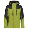 Image de Veste de randonnée à capuche zippé CMP - moss/vert