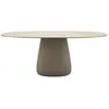 Image de QEEBOO table pour l'extérieur COBBLE avec le plateau en HPL 190 cm (Ottawa - Polycarbonate recyclé et HPL)
