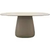 Image de QEEBOO table pour l'extérieur COBBLE avec le plateau en HPL 160 cm (Ottawa - Polycarbonate recyclé et HPL)