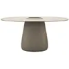 Image de QEEBOO table pour l'extérieur COBBLE BUCKET avec le plateau en HPL 160 cm (Ottawa - Polycarbonate recyclé et HPL)