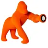 Image de QEEBOO lampe de table KONG XS VELVET FINISH (Orange - Polyéthylène et velours)
