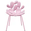 Image de QEEBOO set de 2 chaises pour l'extérieur FILICUDI (Pink - polyéthylène et acier verni)