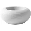 Image de QEEBOO vase pour l'extérieur NAMI (White - Mélange de matériaux recyclés)