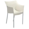 Image de KARTELL fauteuil Dr. NO (Blanc cirBianco classico - Polypropylène coloré dans la masse)