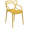 Image de KARTELL set de 2 chaises MASTERS (Moutarde - Technopolymère thermoplastique recyclé soft touch)