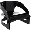 Image de KARTELL fauteuil JOE COLOMBO ÉDITION LIMITÉE (Noir brillant - Teinté dans la masse PMMA)