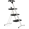 Image de KARTELL escabeau TIRAMISU' (Blanc - acier et polypropylène)