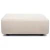 Image de KARTELL pouf PLASTICS DUO 7090 (Ecru - Tissu Nilo)