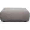 Image de KARTELL pouf PLASTICS DUO 7090 (Gris - Tissu Nilo)