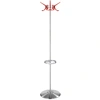 Image de KARTELL portemanteau HANGER (Rouge orangé - Acier brossé et polycarbonate)