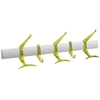 Image de KARTELL crochets murale HANGER 60 cm (Jaune cèdre - Acier poli et polycarbonate)