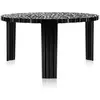 Image de KARTELL table basse T-TABLE H 28 cm (Noir - Teinté dans la masse PMMA)