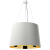 Image de KARTELL lampe à suspension GÈ (Blanc - Or - Polycarbonate 2.0 recyclé)