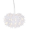 Image de KARTELL lampe à suspension BLOOM NEW (Blanc Ø 28 cm - Technopolymère thermoplastique coloré dans la masse)