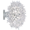Image de KARTELL lampe murale applique BLOOM NEW (Cristal Ø 28 cm - Technopolymère thermoplastique transparent)