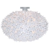 Image de KARTELL lampe murale applique BLOOM NEW (Blanc Ø 53 cm - Technopolymère thermoplastique coloré dans la masse)