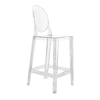 Image de KARTELL set de 2 tabourets ONE MORE H 65 cm (Cristal - Polycarbonate transparent)