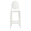 Image de KARTELL set de 2 tabourets ONE MORE H 65 cm (Blanc - Polycarbonate coloré dans la masse)
