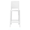 Image de KARTELL set de 2 tabourets ONE MORE PLEASE H 65 cm (Blanc - Polycarbonate coloré dans la masse)