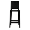 Image de KARTELL set de 2 tabourets ONE MORE PLEASE H 65 cm (Noir - Polycarbonate coloré dans la masse)