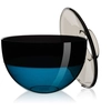 Image de KARTELL vase SHIBUYA (Gris-Fumé-Bleu - PMMA transparent)