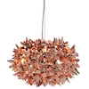 Image de KARTELL lampe à suspension BLOOM NEW MÉTALLISÉS PRECIOUS COLLECTION (Ø 28 cm Cuivre - Technopolymère thermoplastique coloré dans la masse)