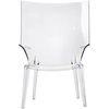 Image de KARTELL fauteuil UNCLE JIM (Transparent - Polycarbonate transparent)