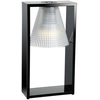 Image de KARTELL lampe de table LIGHT-AIR (Noir / Cristal - Technopolymère thermoplastique coloré dans la masse)