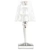 Image de Lampe baladeuse - Kartell - Battery - LED rechargeable - Chrome et transparent - H22cm