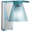 Image de KARTELL lampe murale applique LIGHT-AIR (Version sculpté bleu - Technopolymère thermoplastique transparent)