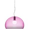 Image de KARTELL lampe à suspension SMALL FL/Y fly (Rouge cardinal - PMMA transparent)