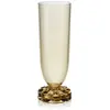 Image de KARTELL set de 4 verres flutes JELLIES (Vert - Technopolymère thermoplastique transparent)
