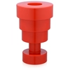 Image de KARTELL vase CALICE (Rouge - Technopolymère thermoplastique coloré dans la masse)