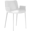 Image de KARTELL fauteuil PIUMA (Blanc - Polymère thermoplastique complexe chargé avec fibres de charbon)