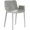 Image de KARTELL fauteuil PIUMA (Gris - Polymère thermoplastique complexe chargé avec fibres de charbon)