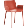 Image de KARTELL fauteuil PIUMA (Orange rouille - Polymère thermoplastique complexe chargé avec fibres de charbon)