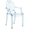 Image de KARTELL KIDS chaise pour enfants LOU LOU GHOST (Bleu / Prince - Polycarbonate transparent)