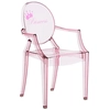 Image de KARTELL KIDS chaise pour enfants LOU LOU GHOST (Rose / Princesse - Polycarbonate transparent)