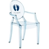Image de KARTELL KIDS chaise pour enfants LOU LOU GHOST (Bleu / It's a boy - Polycarbonate coloré dans la masse)
