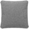 Image de KARTELL coussin 7085 48x48 cm (Noir - Tissu pied de poule)