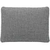 Image de KARTELL coussin 7166 48x35 cm (Noir - Tissu pied de poule)