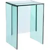 Image de KARTELL by Laufen table tabouret MAX-BEAM (vert acquamarina - PMMA transparent)
